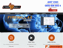 Tablet Screenshot of fyrewall.com.br